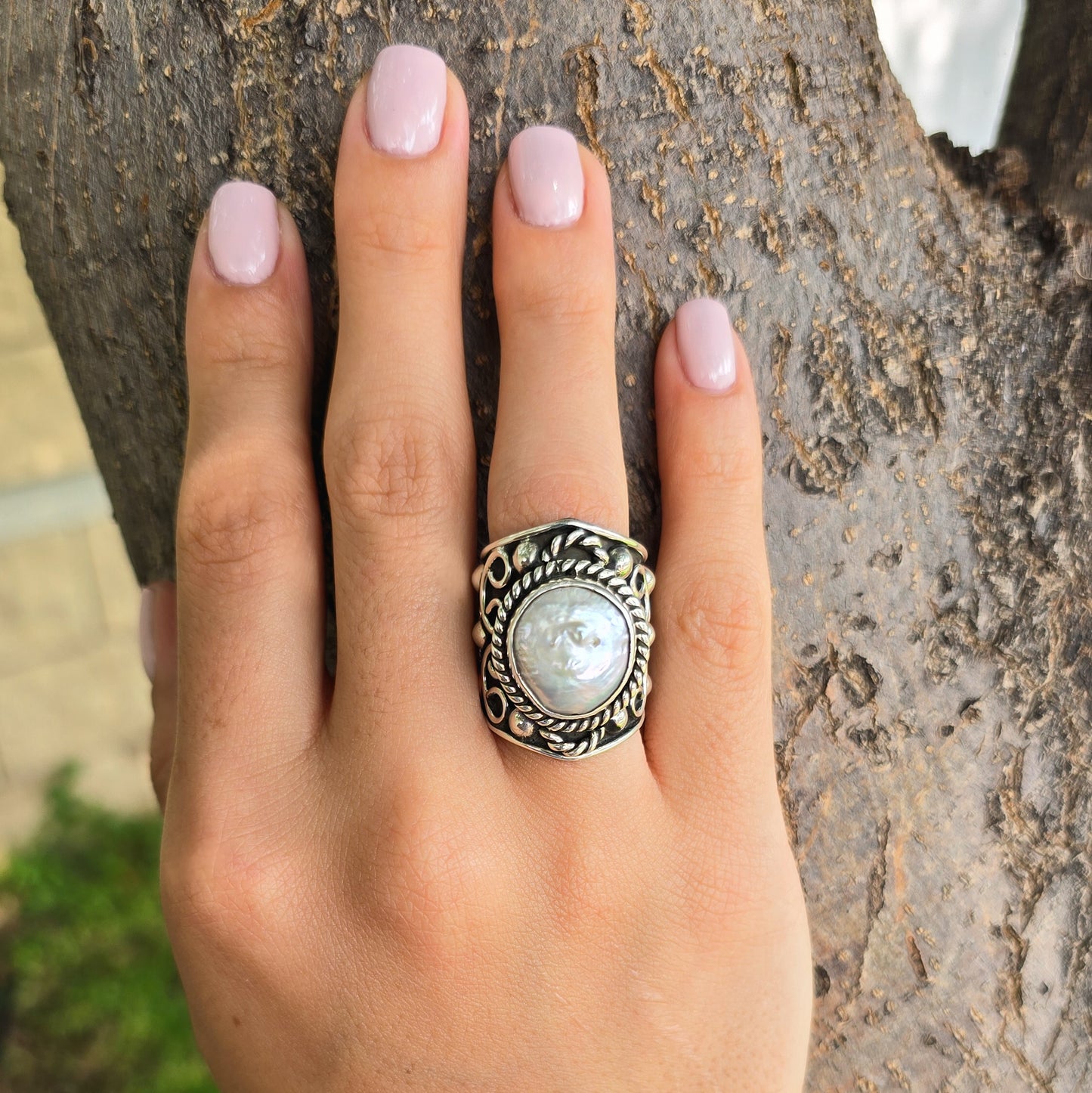 Blanca Silver Ring