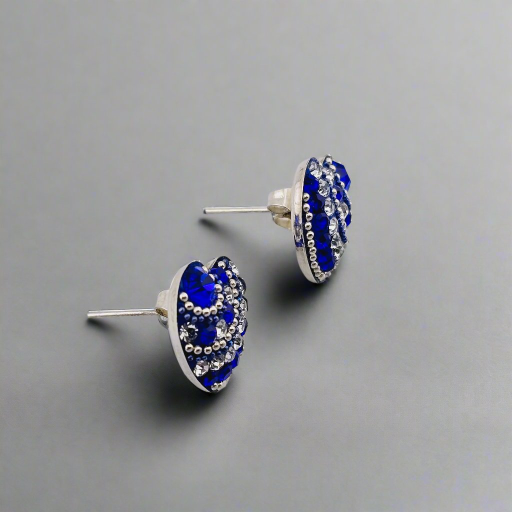 Talavera Silver Earrings
