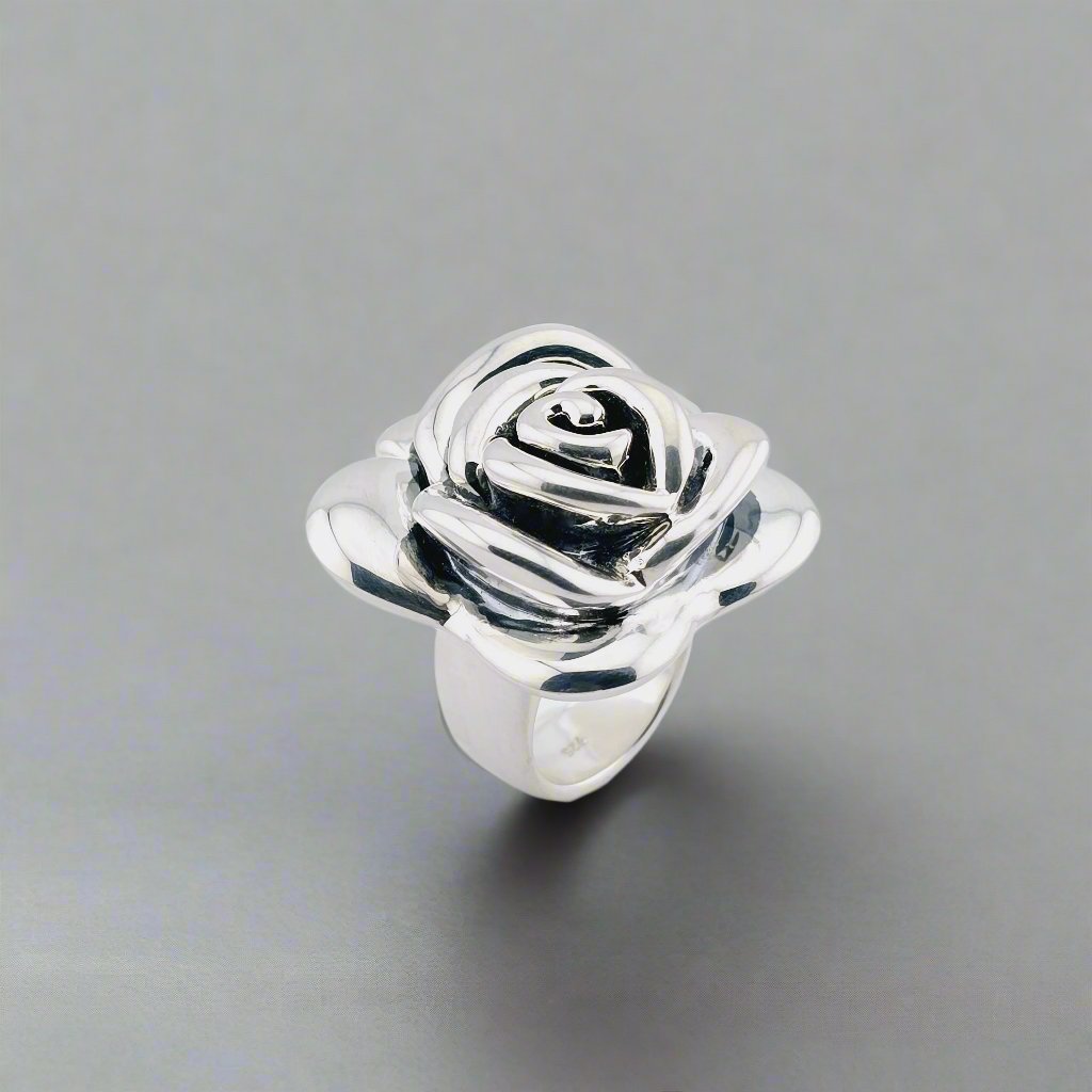 Rosa Silver Ring