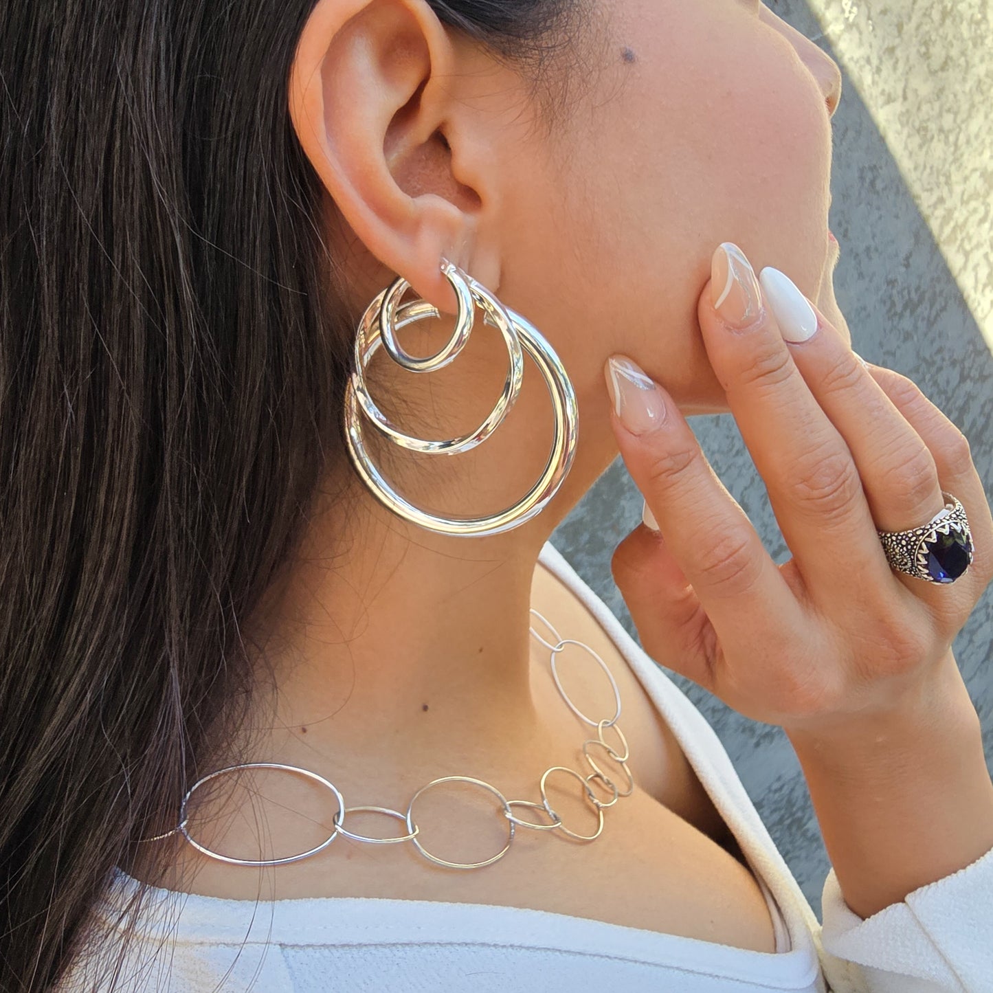 Azul Rey Sterling Silver Ring