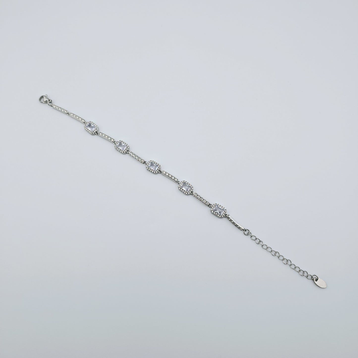 Audrey - Gold & Cubic Zirconias Tennis Bracelet
