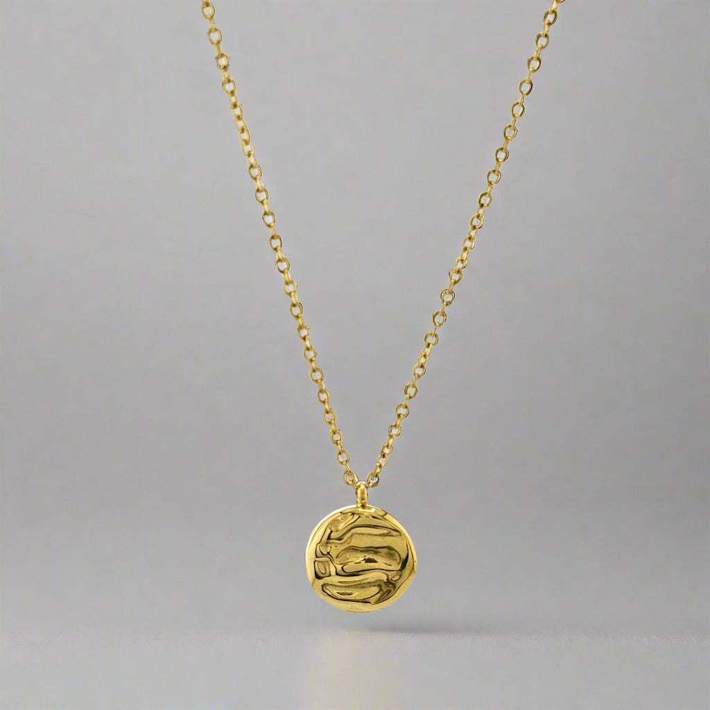Glare - Pendant Gold-Plated Stainless Steel Accent Necklace