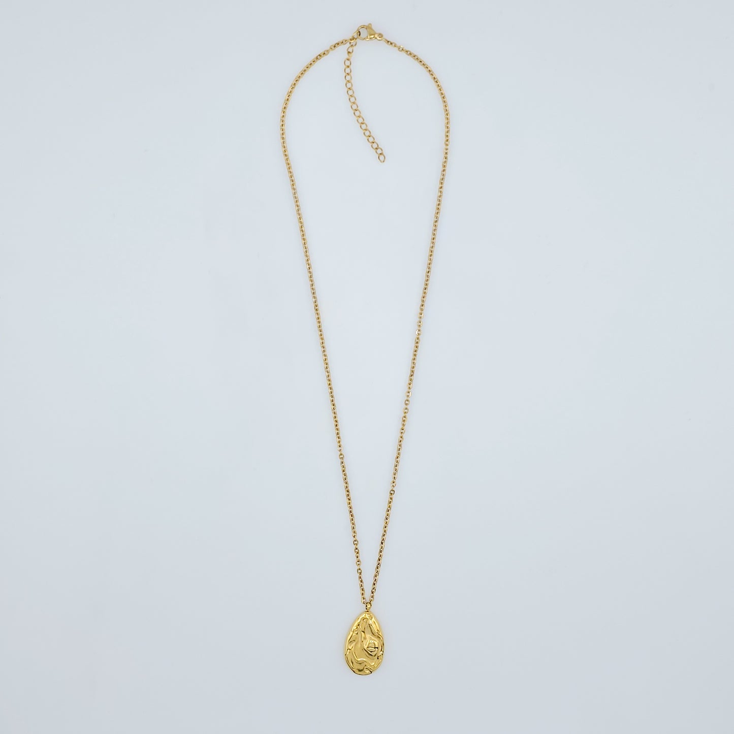 Drop- Gold Accent Necklace