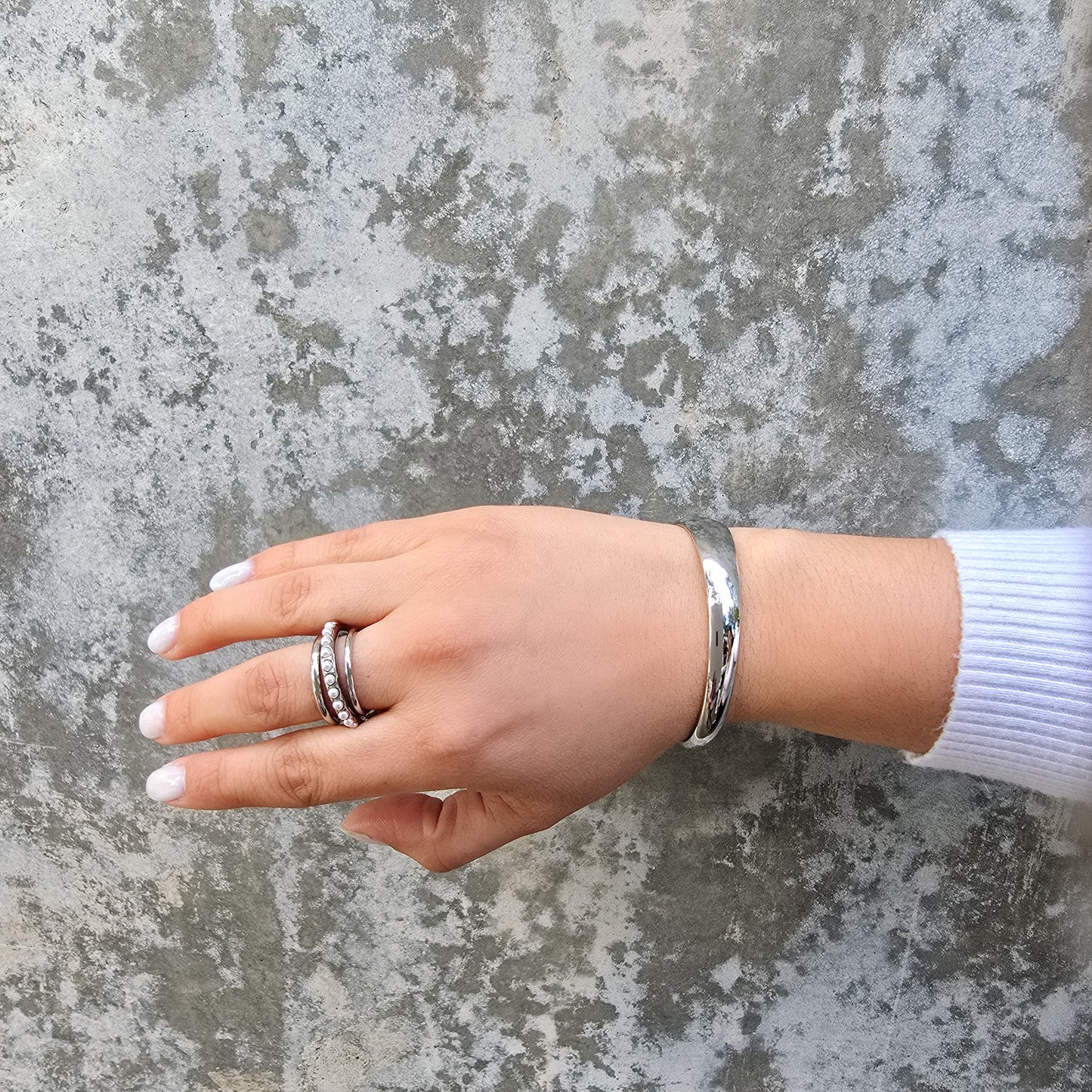 Nova - Gold Drop Cuff Bracelet