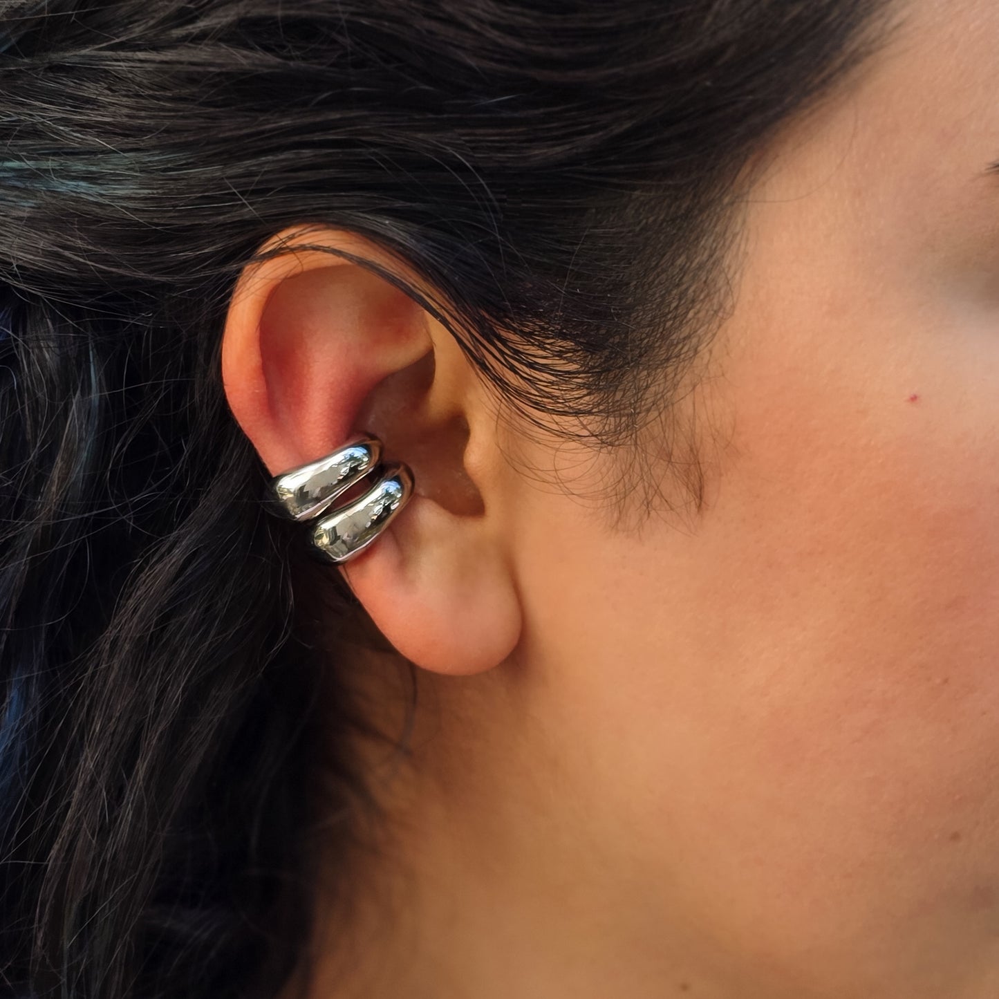 Icon - Gold Irregular Single Ear Cuff Earring