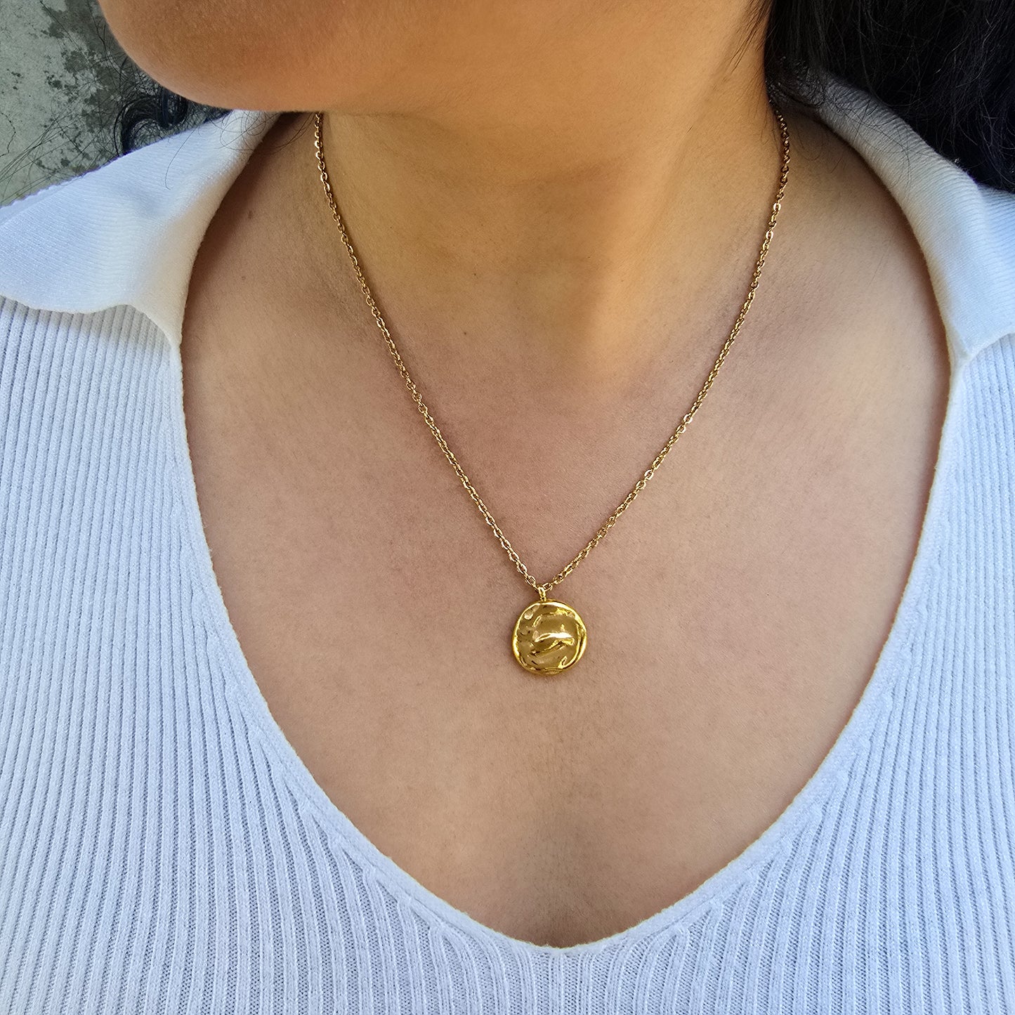 Glare - Gold Accent Necklace
