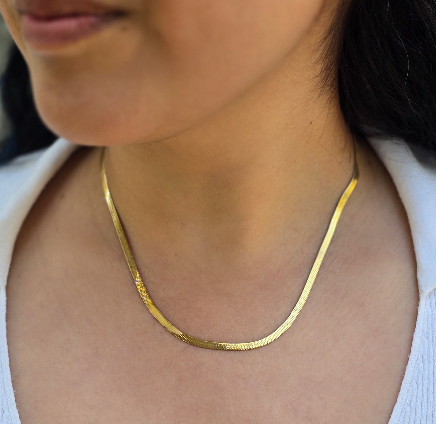 Elysian - Gold Flat Chain