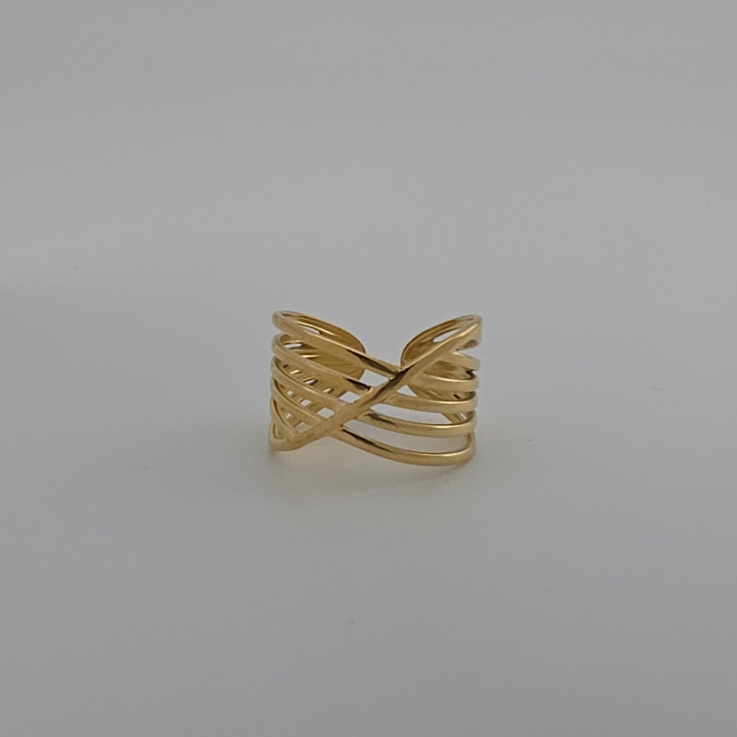Breeze - Gold Adjustable Ring