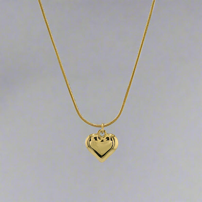 Heart - Gold Accent Necklace