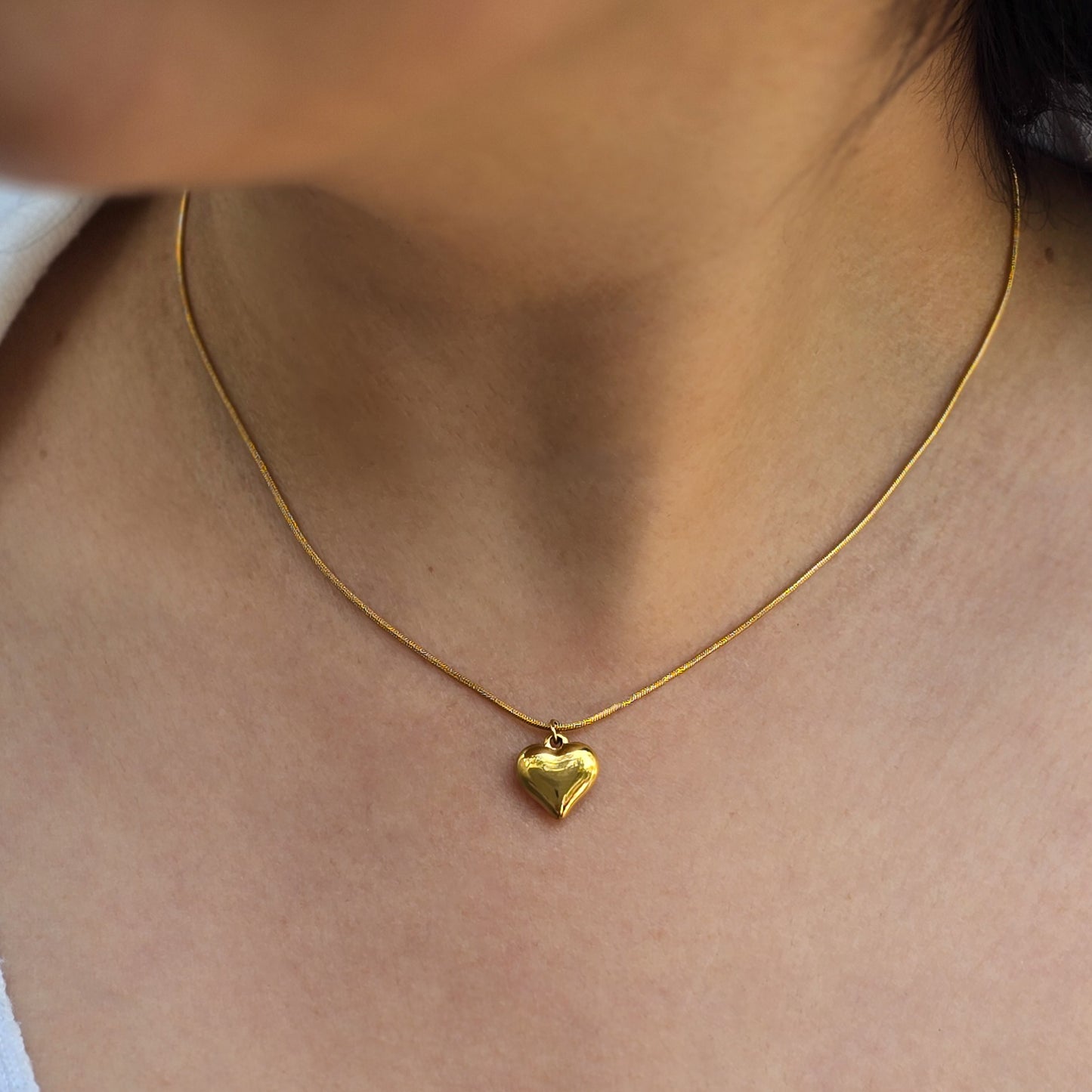 Heart - Gold Accent Necklace