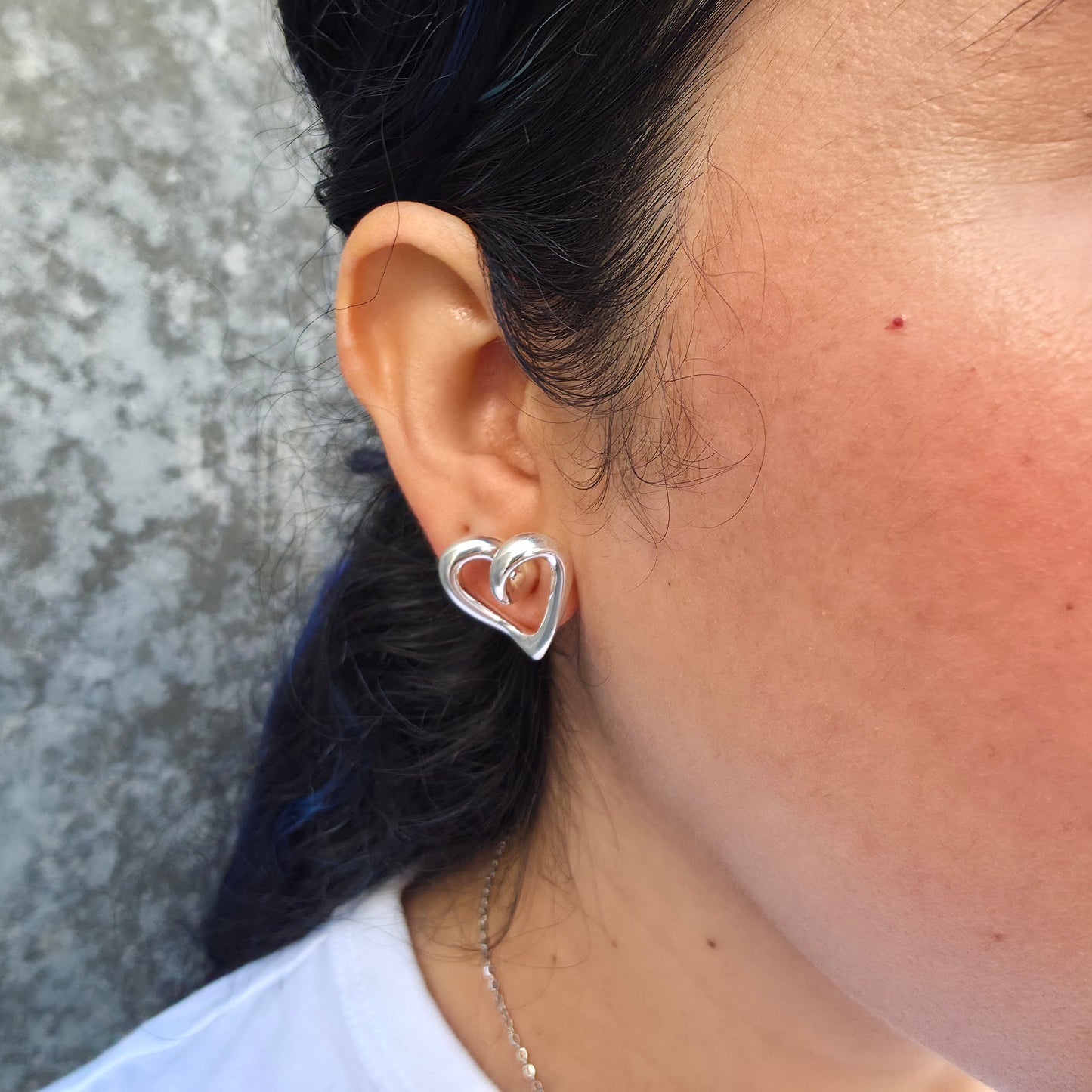 Valentin Sterling Silver Earring