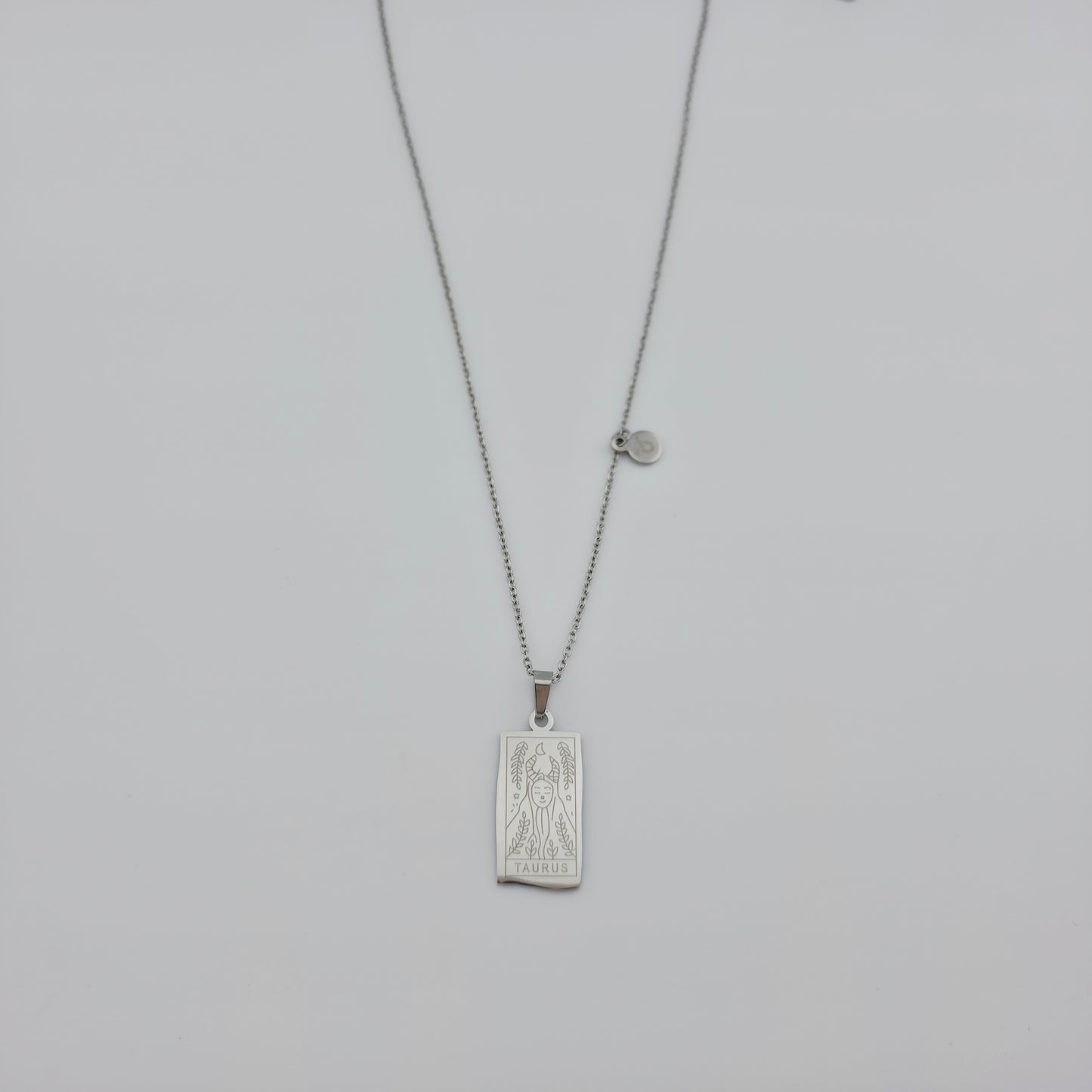 Star Chart - Gold Engraved Necklace