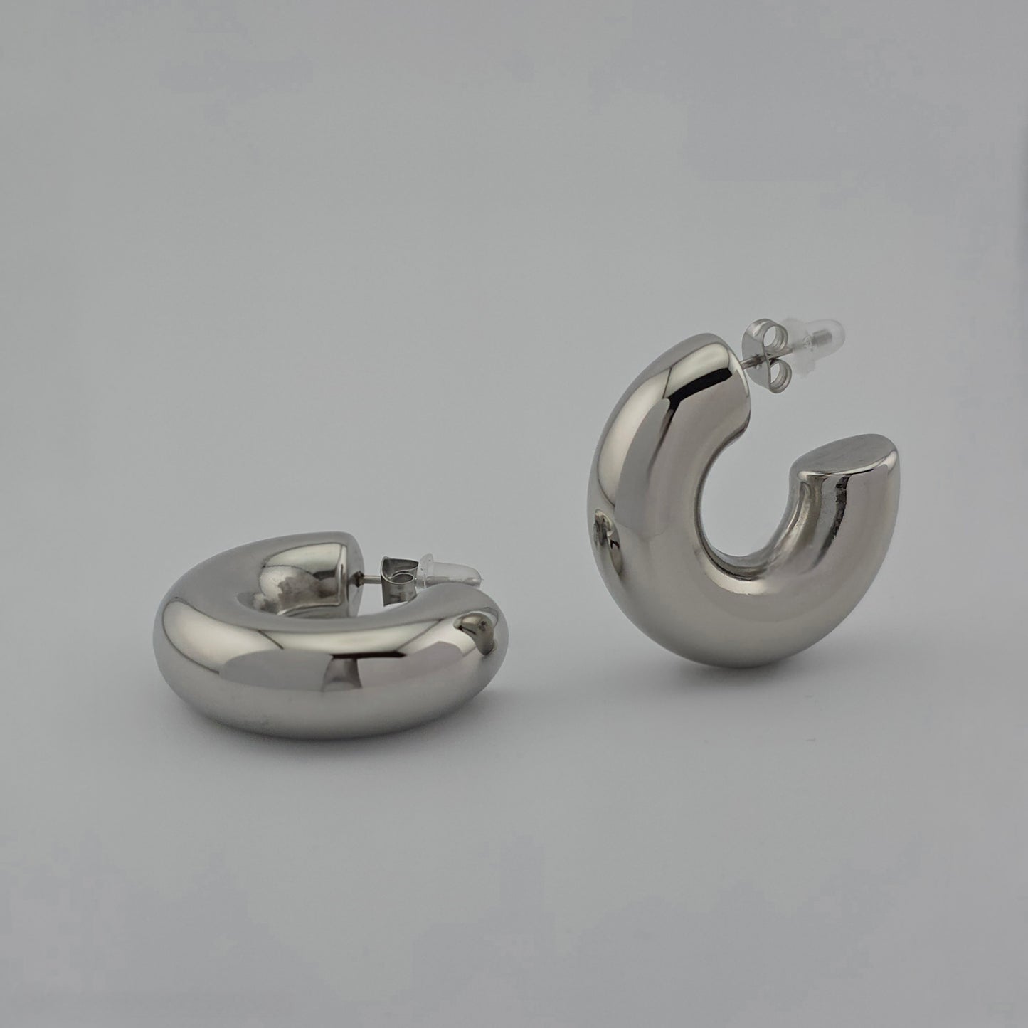 Bold - Gold Chunky Hoop Earrings