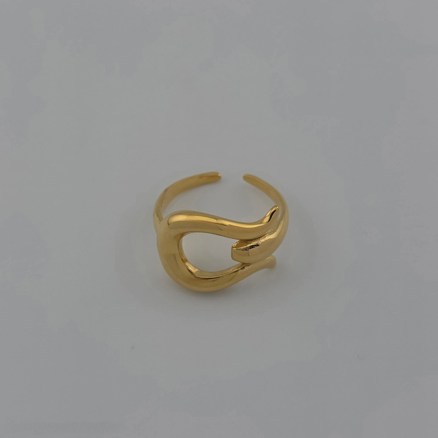 Buckle - Gold Adjustable Ring