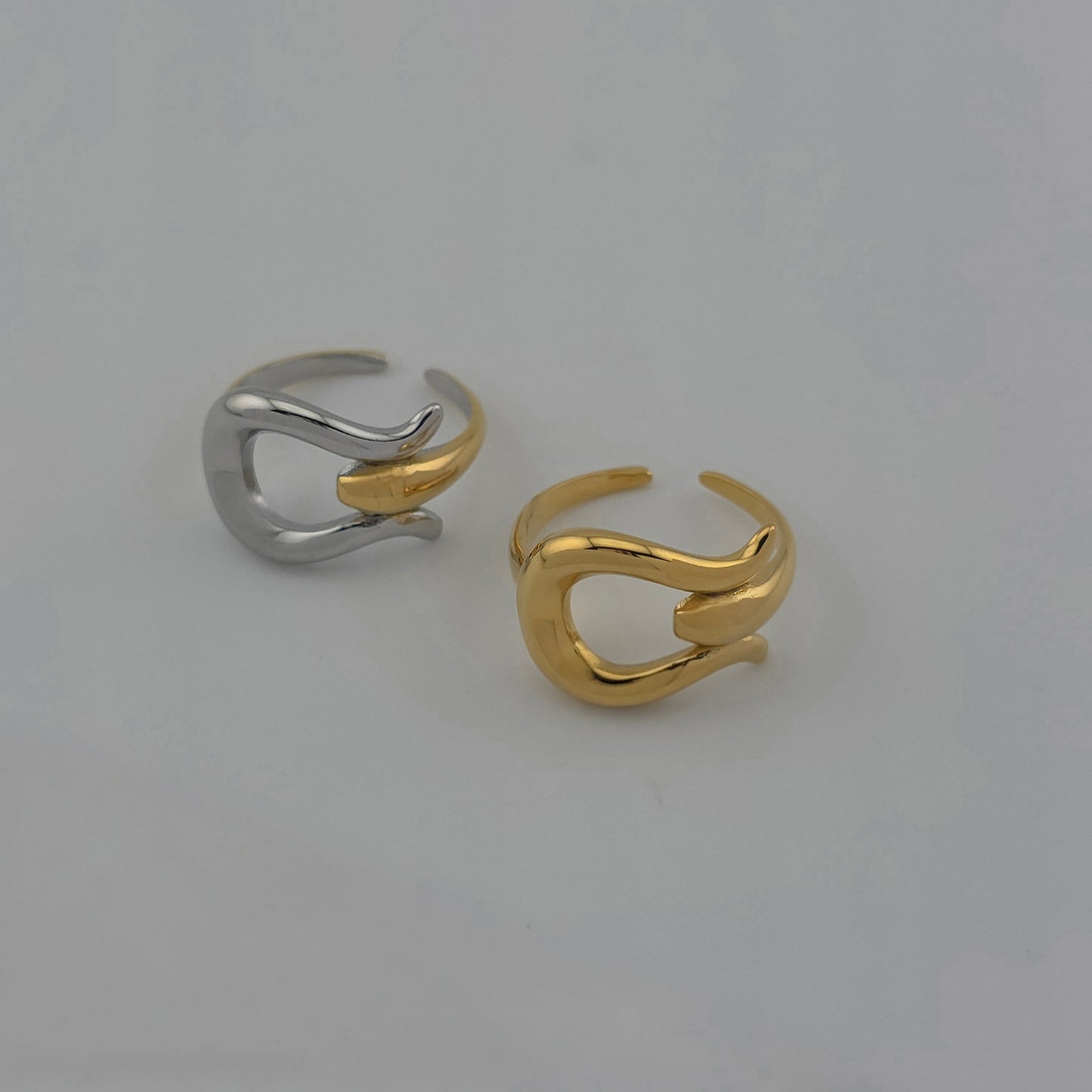 Buckle - Gold Adjustable Ring