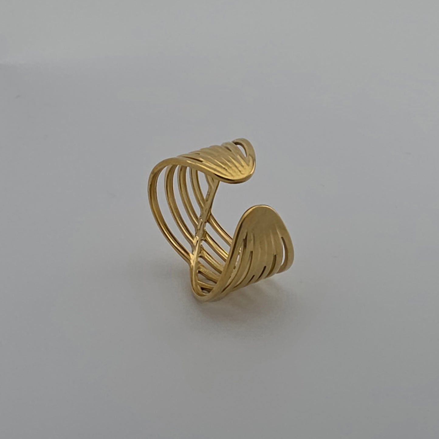Breeze - Gold Adjustable Ring