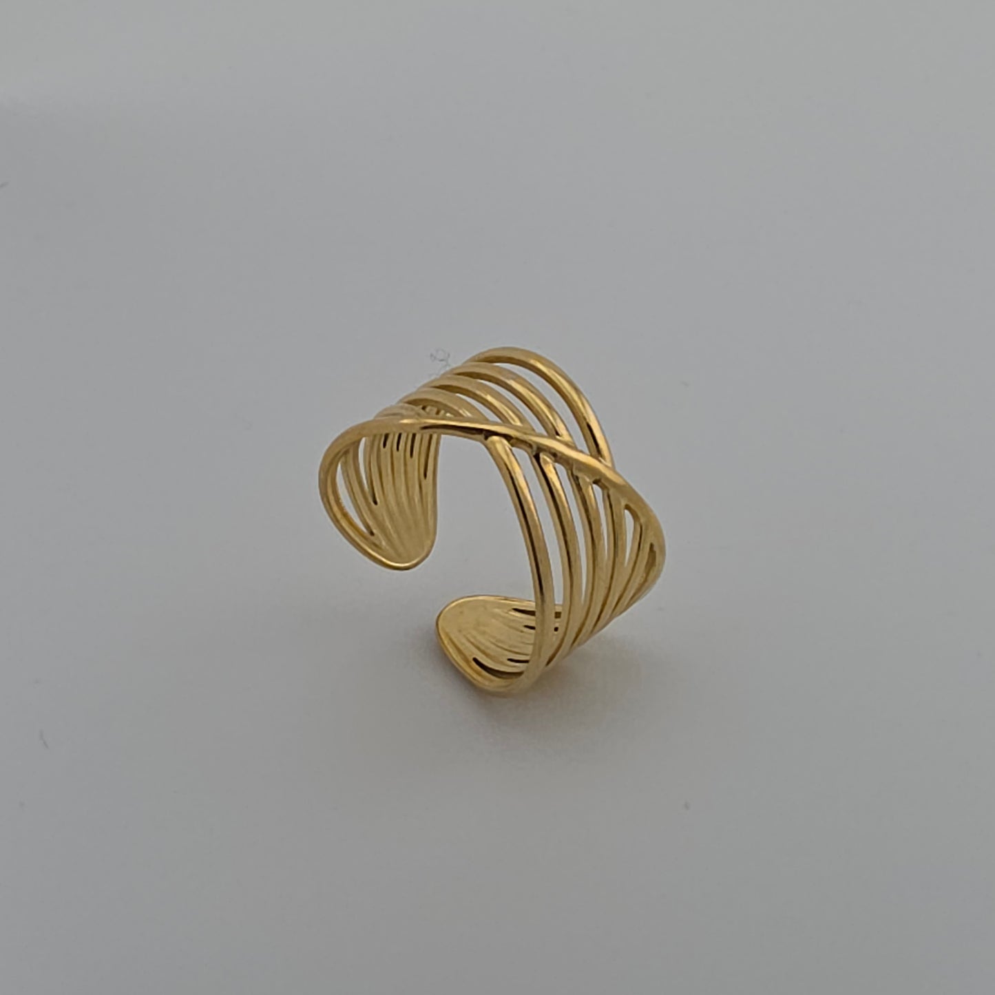 Breeze - Gold Adjustable Ring