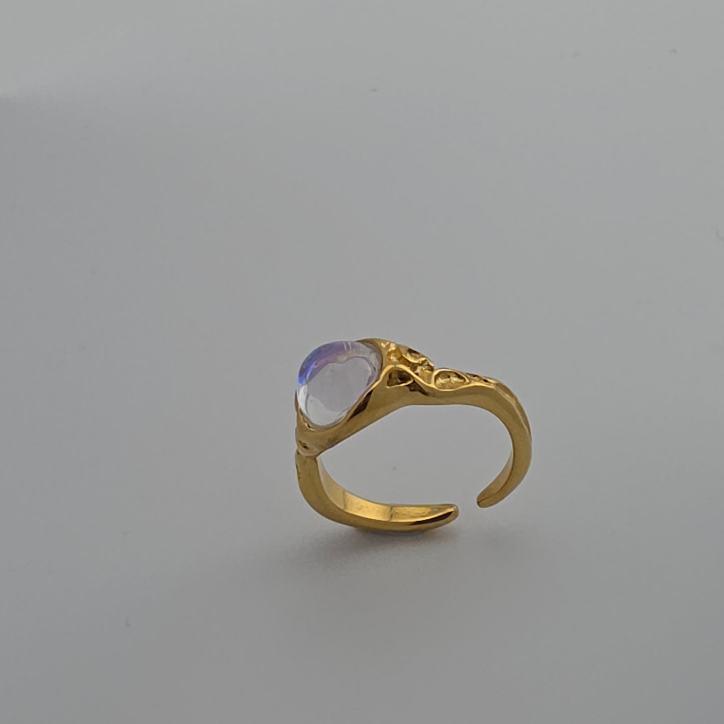 Reef - Gold & Stone Adjustable Ring