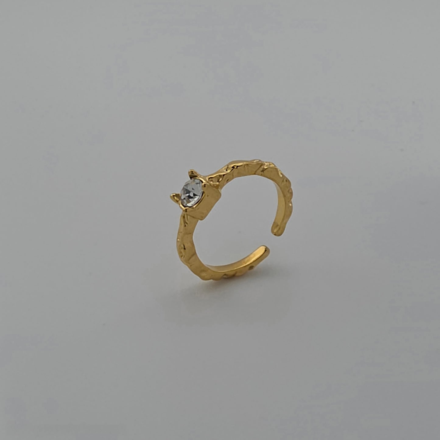 Reef - Gold & Stone Adjustable Ring