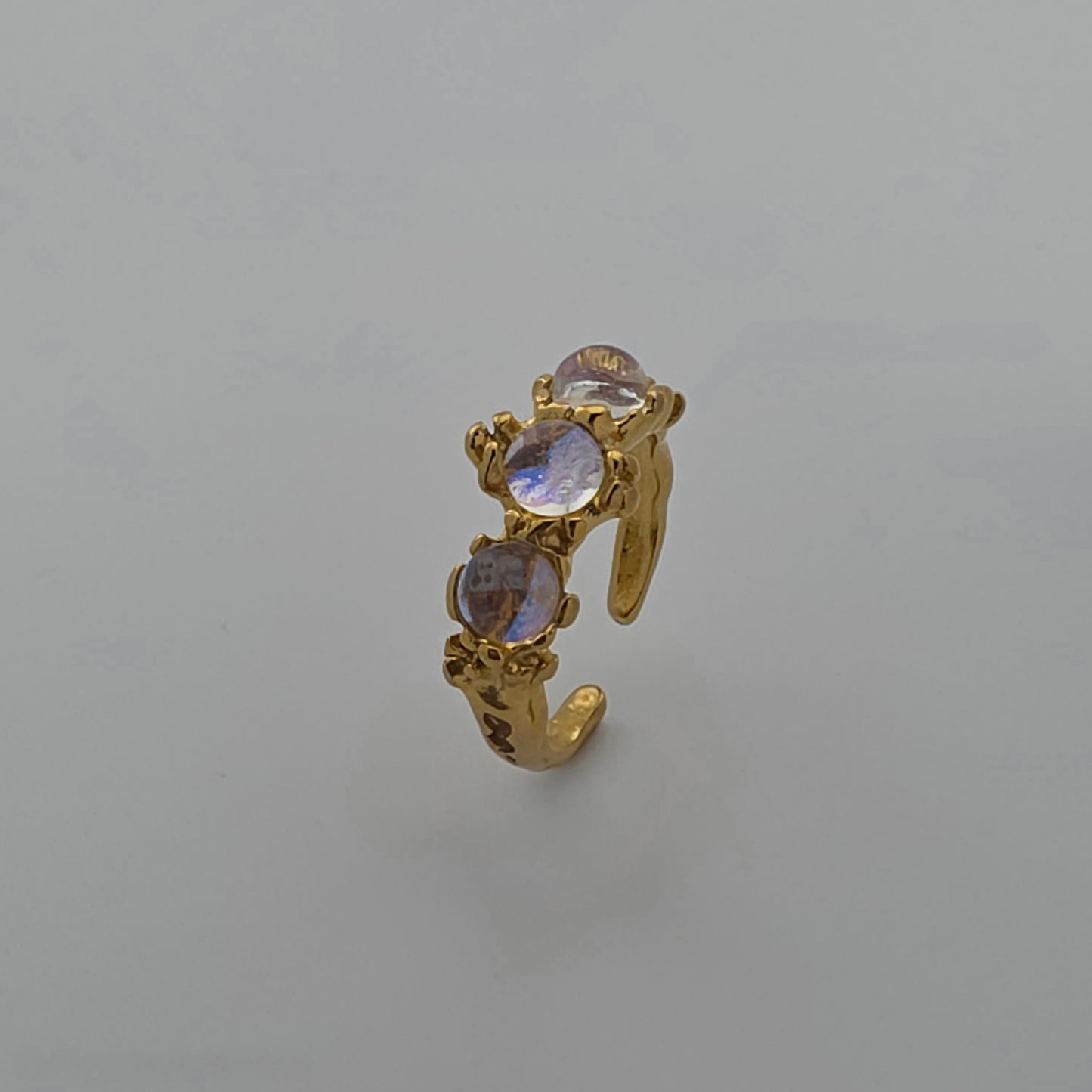 Reef - Gold & Stone Adjustable Ring
