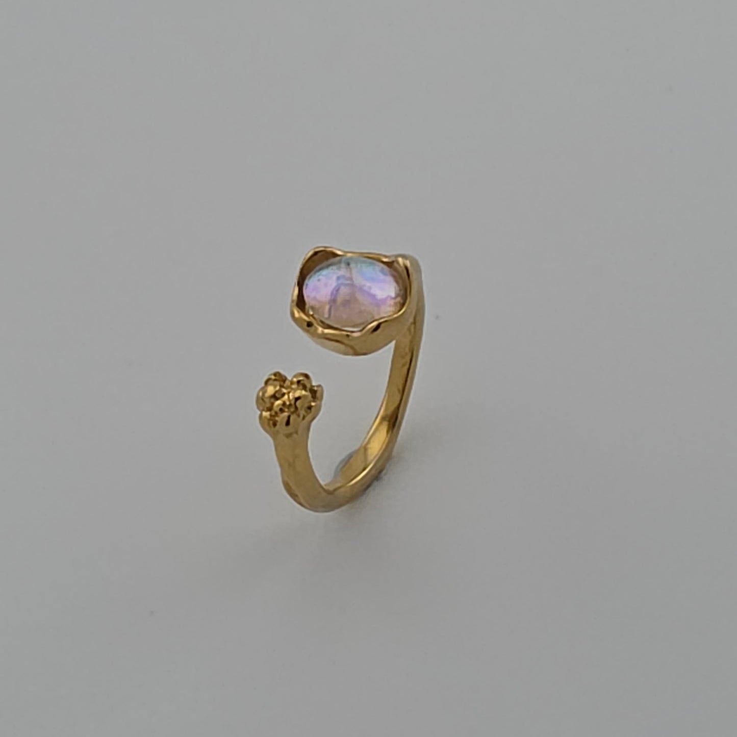 Reef - Gold & Stone Adjustable Ring