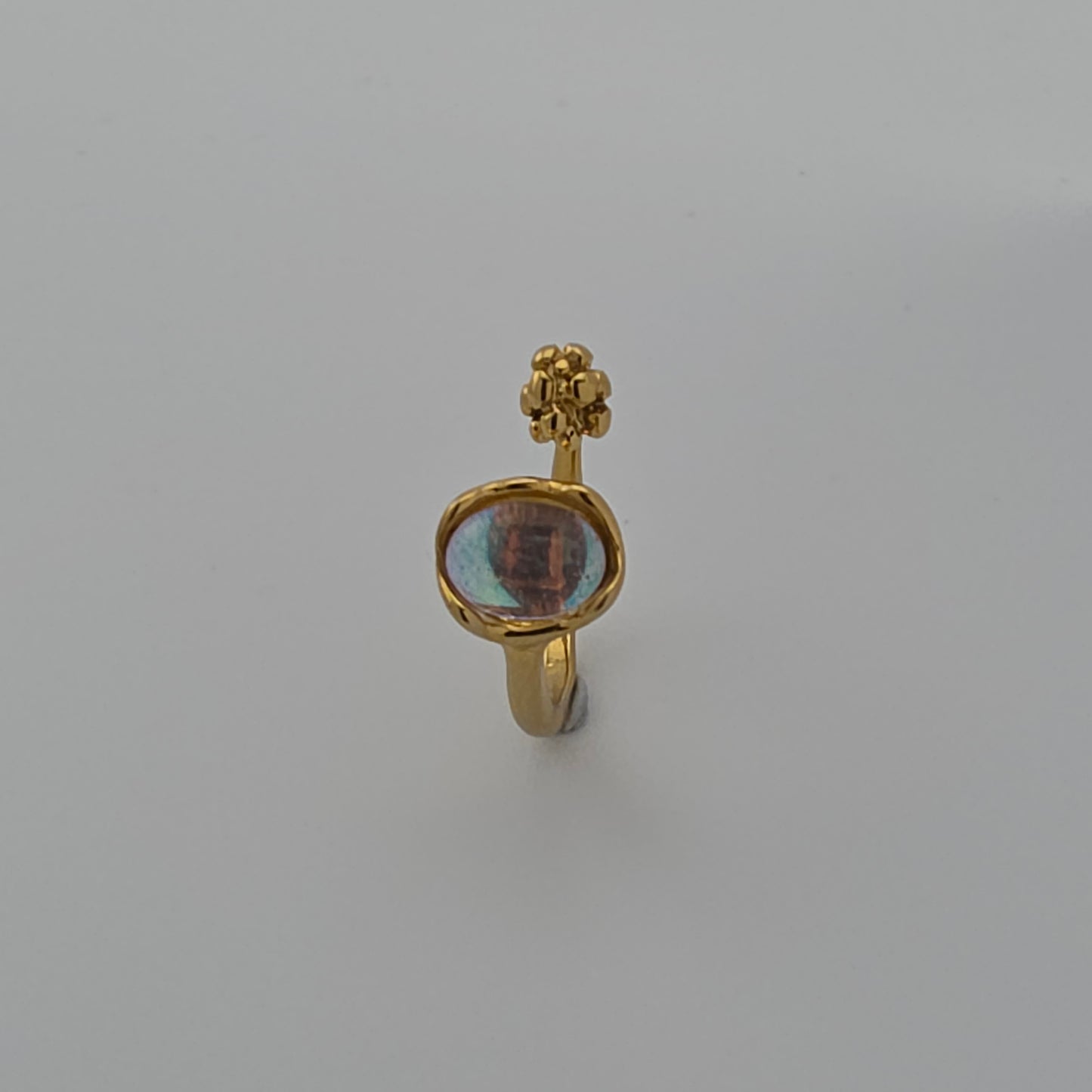 Reef - Gold & Stone Adjustable Ring