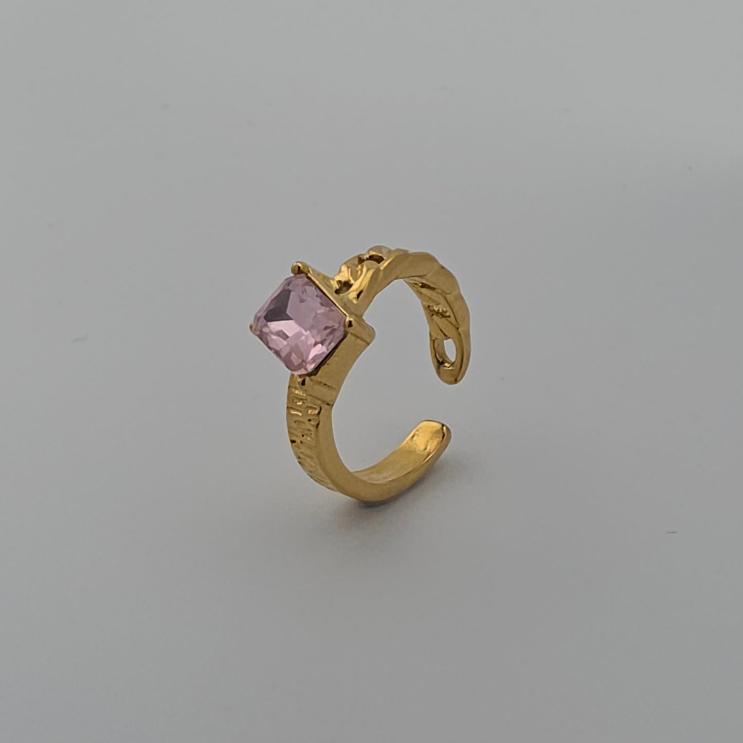 Reef - Gold & Stone Adjustable Ring