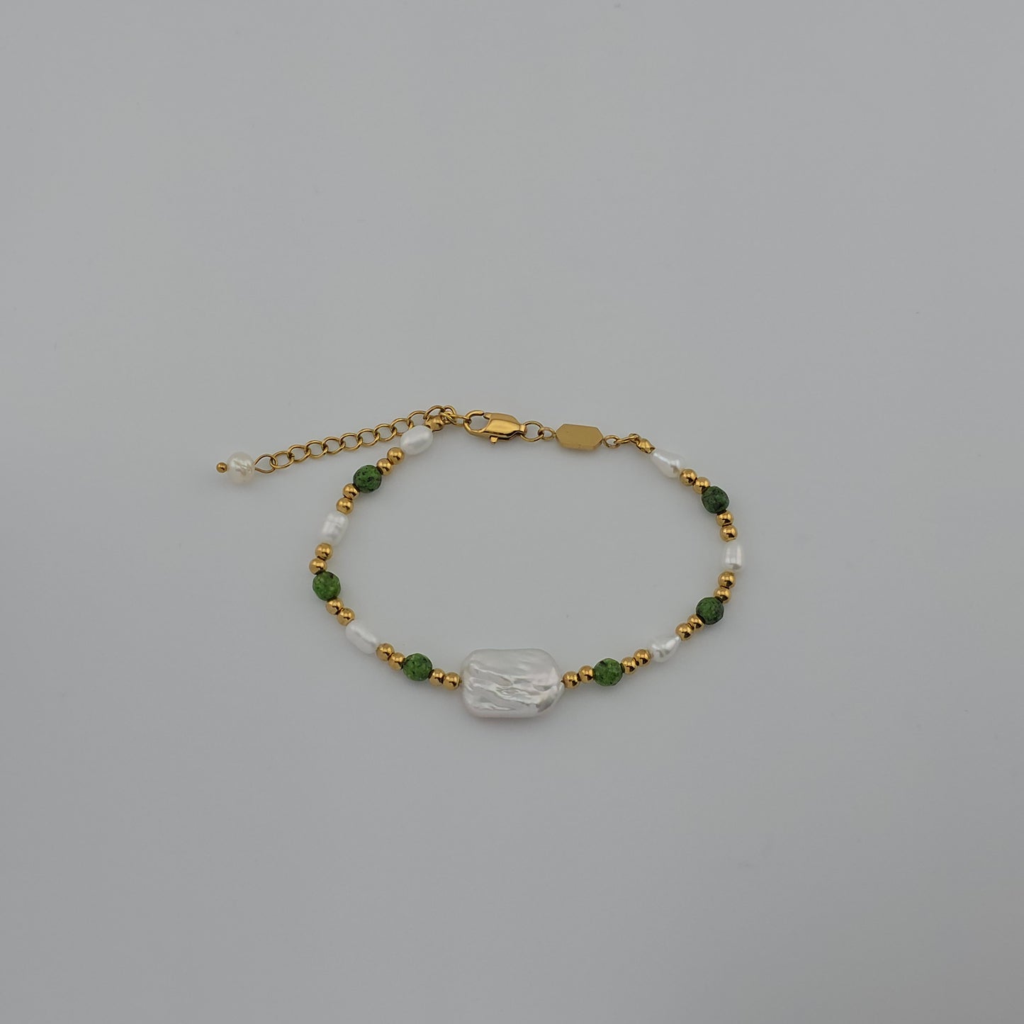 Island - Gold Gemstone & Pearls