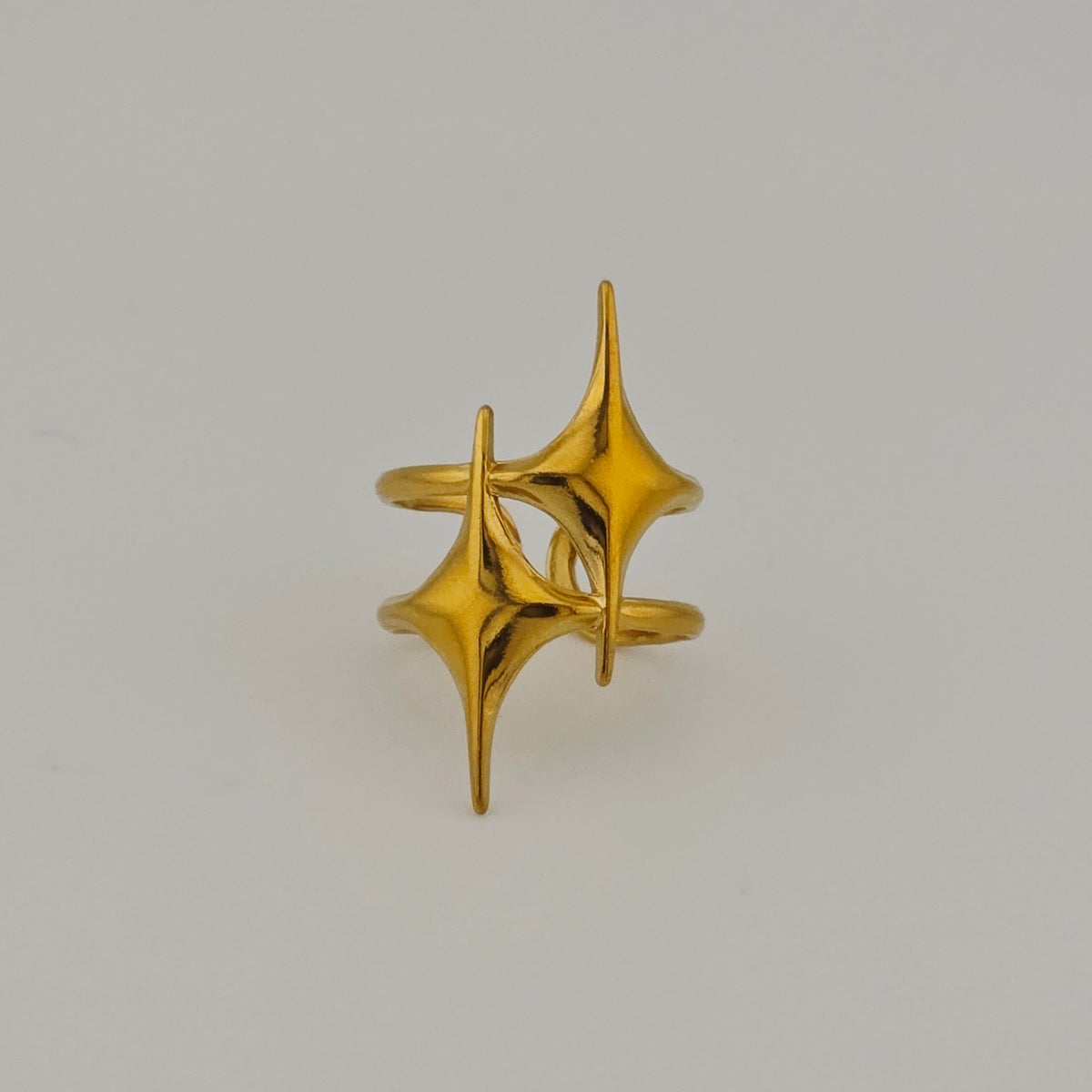 The Stars - Gold Adjustable Ring