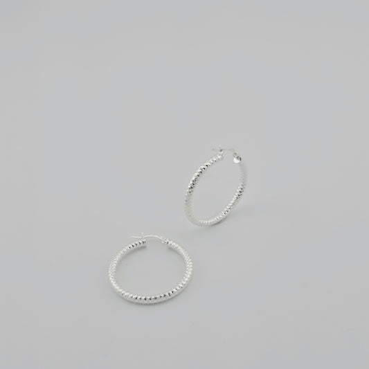 Piñata Sterling Silver Hoops
