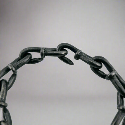 Bent - Black Nails Vintage Stainless Steel Bracelet
