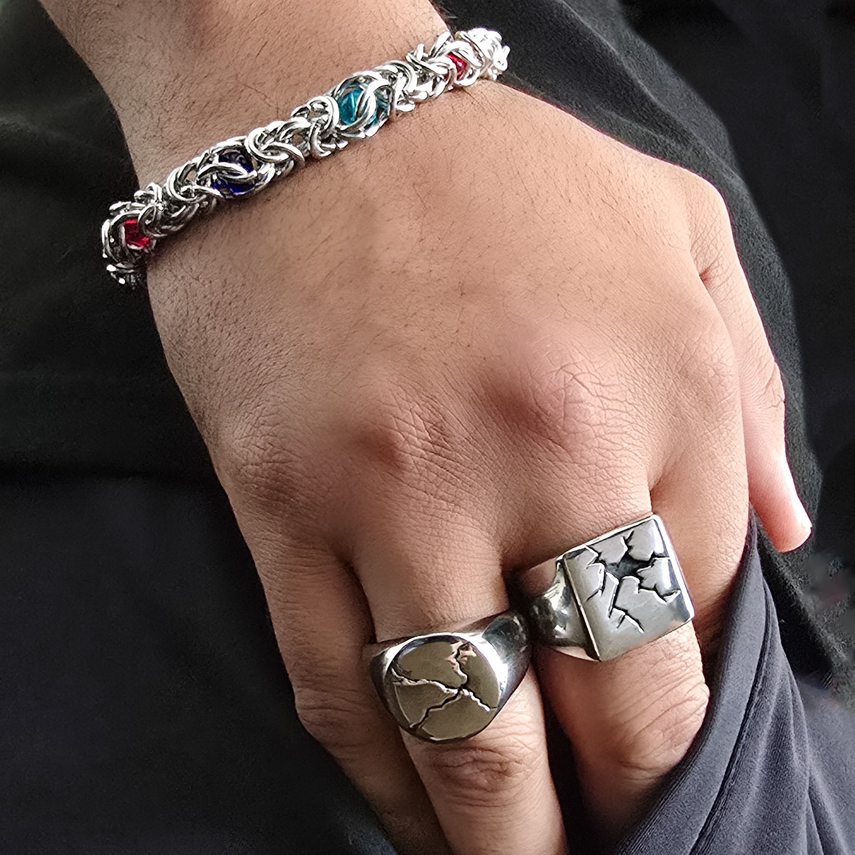 Constantine - Byzantine Chain Stainless Steel Bracelet