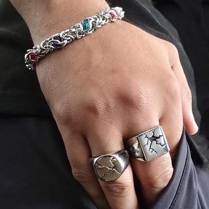 Constantine - Byzantine Chain Stainless Steel Bracelet