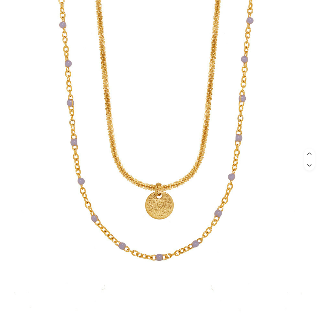 Finesse - Gold Double Chain Necklace
