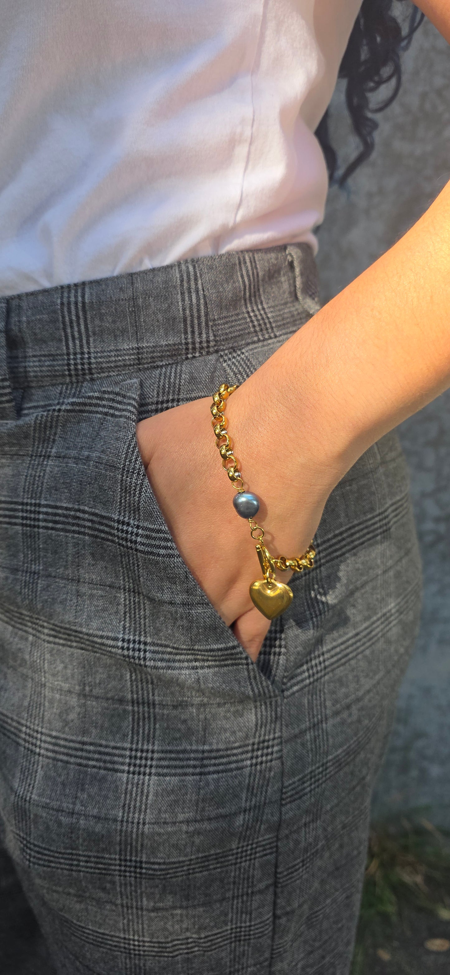 Bay - Gold & Baroque Pearls