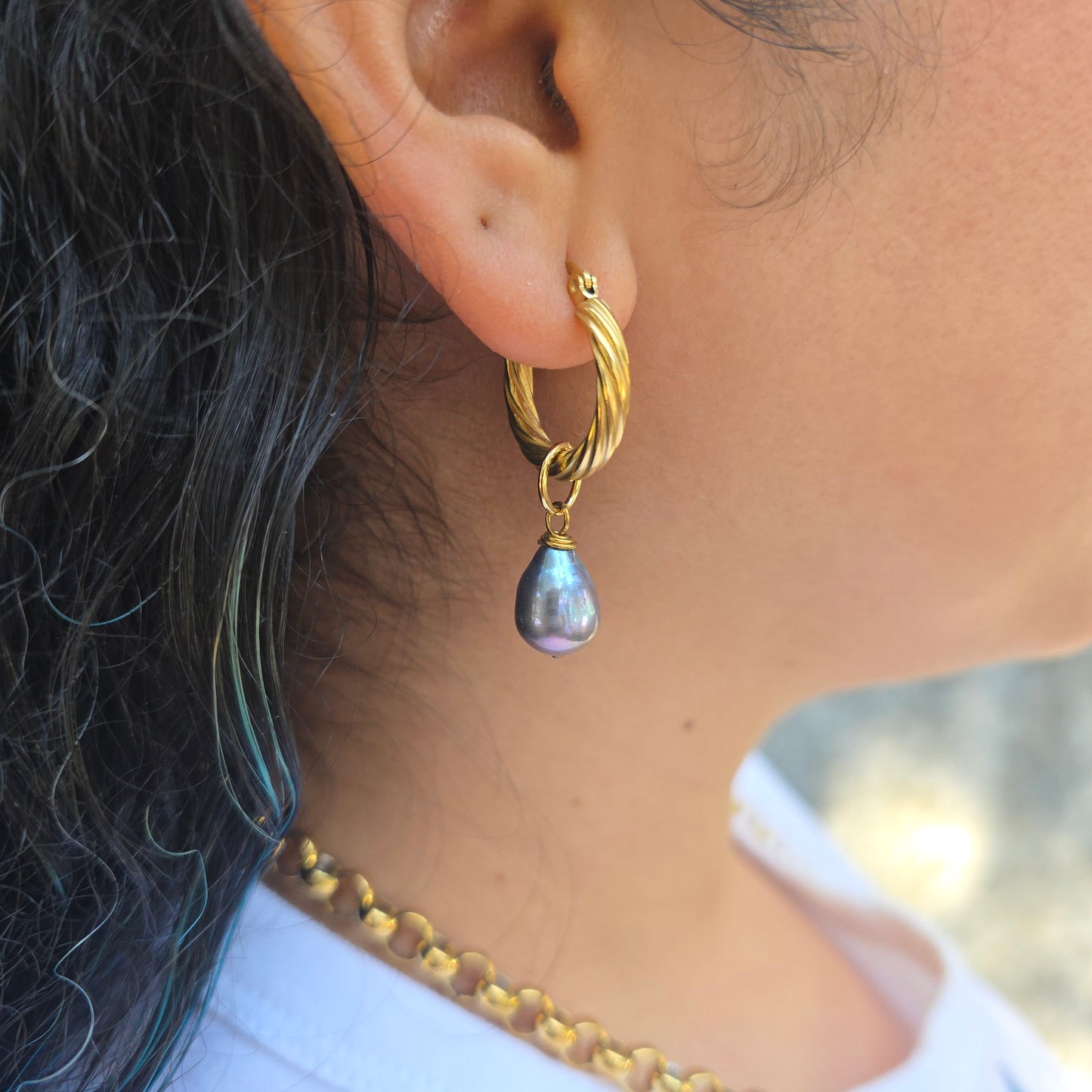Bay - Gold & Baroque Pearls