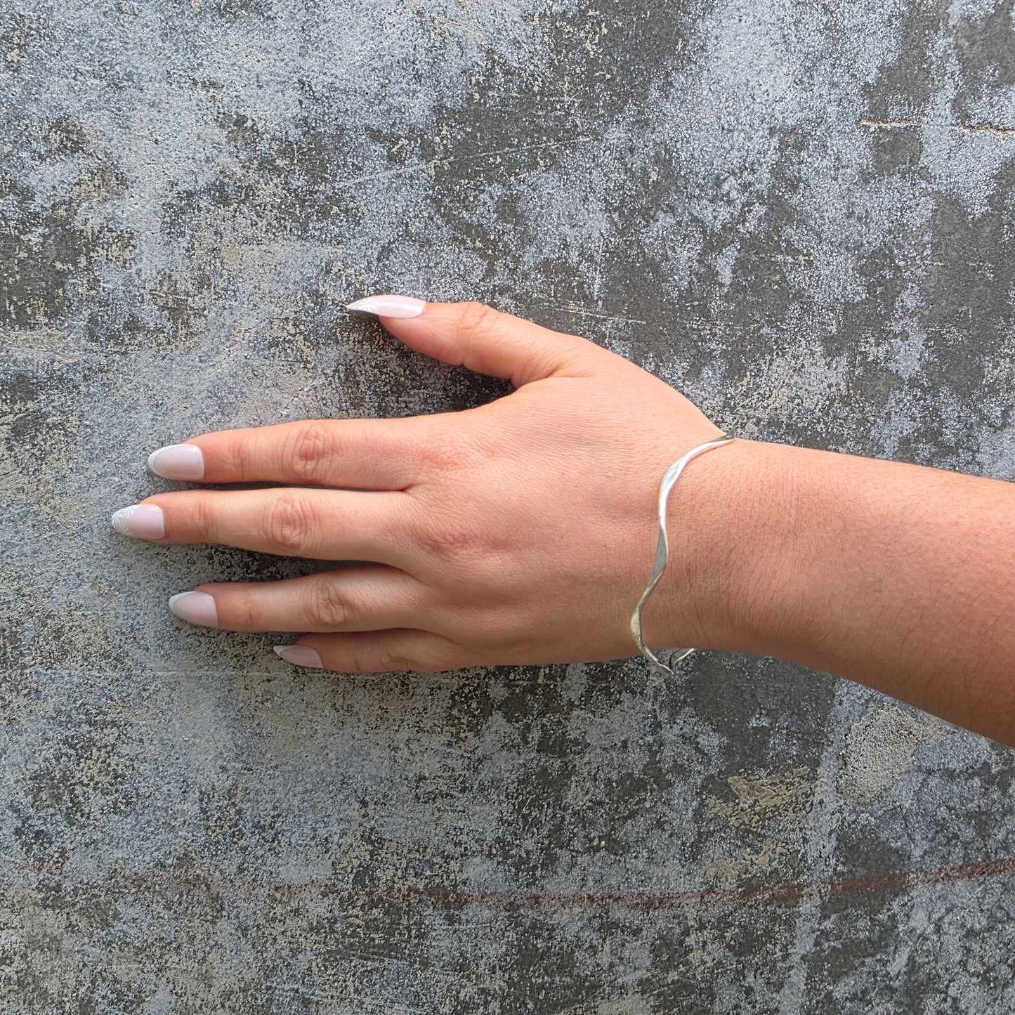 Sandy Sterling Silver Bracelet